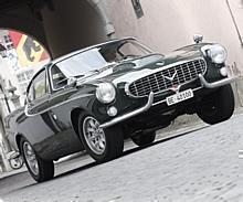 Volvo P1800 with factory-fitted Aston Martin engine